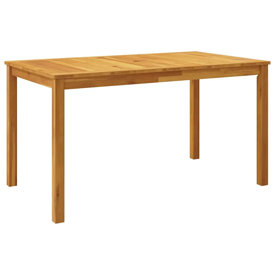 Ensemble à manger de jardin 5 pcs 140x80x74 cm Bois d'acacia solide - 3