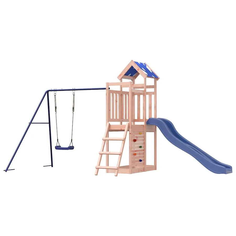 Aire de jeux d'extérieur bois massif de douglas - 4