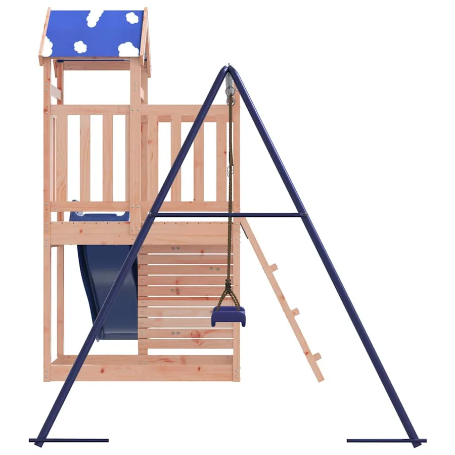 Aire de jeux d'extérieur bois massif de douglas - 6