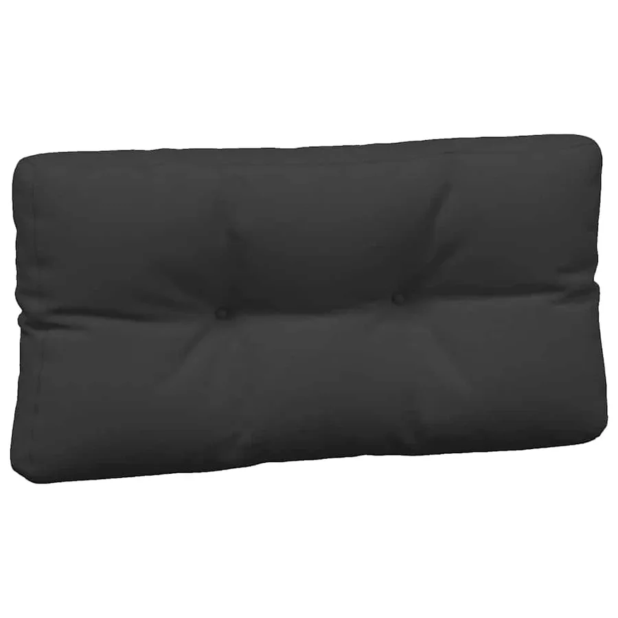 Coussins de palette lot de 5 noir tissu - 5