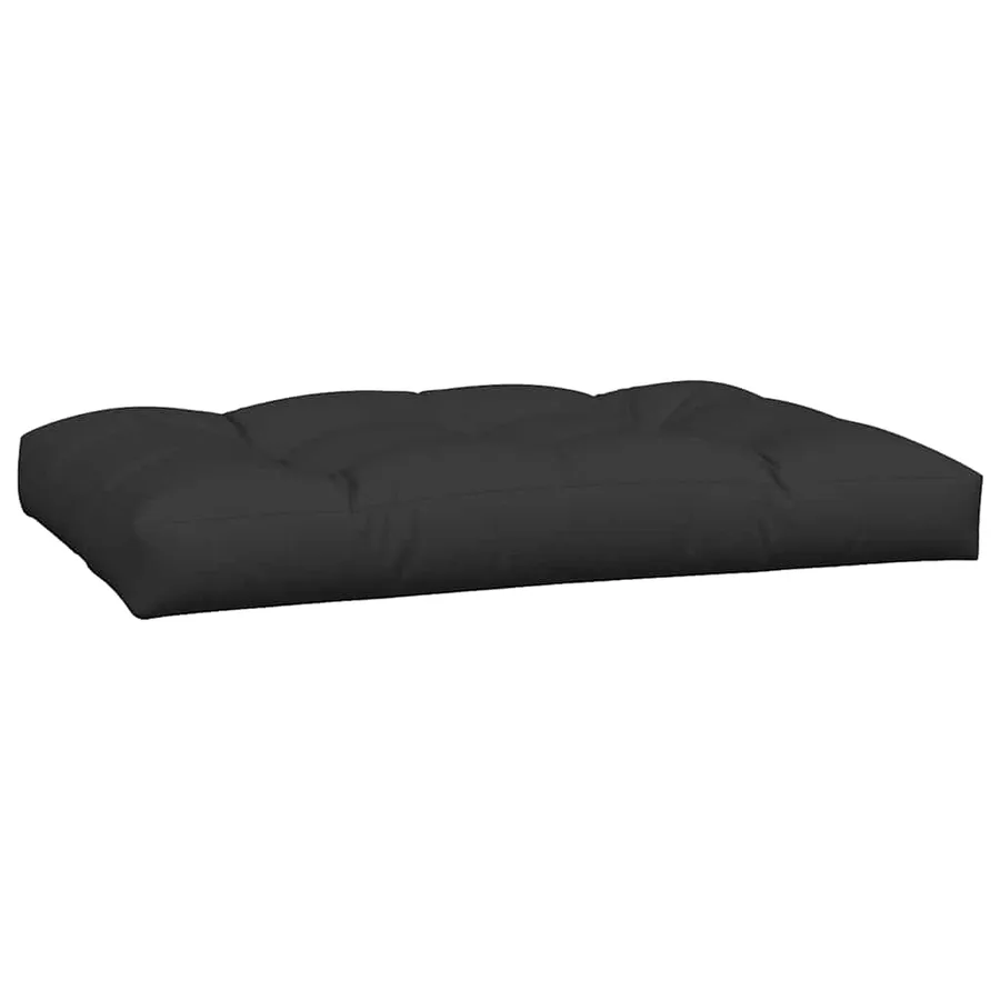 Coussins de palette lot de 5 noir tissu - 6