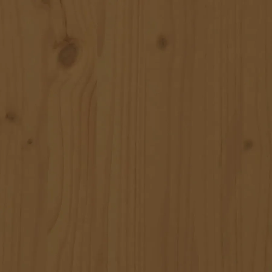 Armoire murale Marron miel 31,5x30x30 cm Bois de pin massif - 12