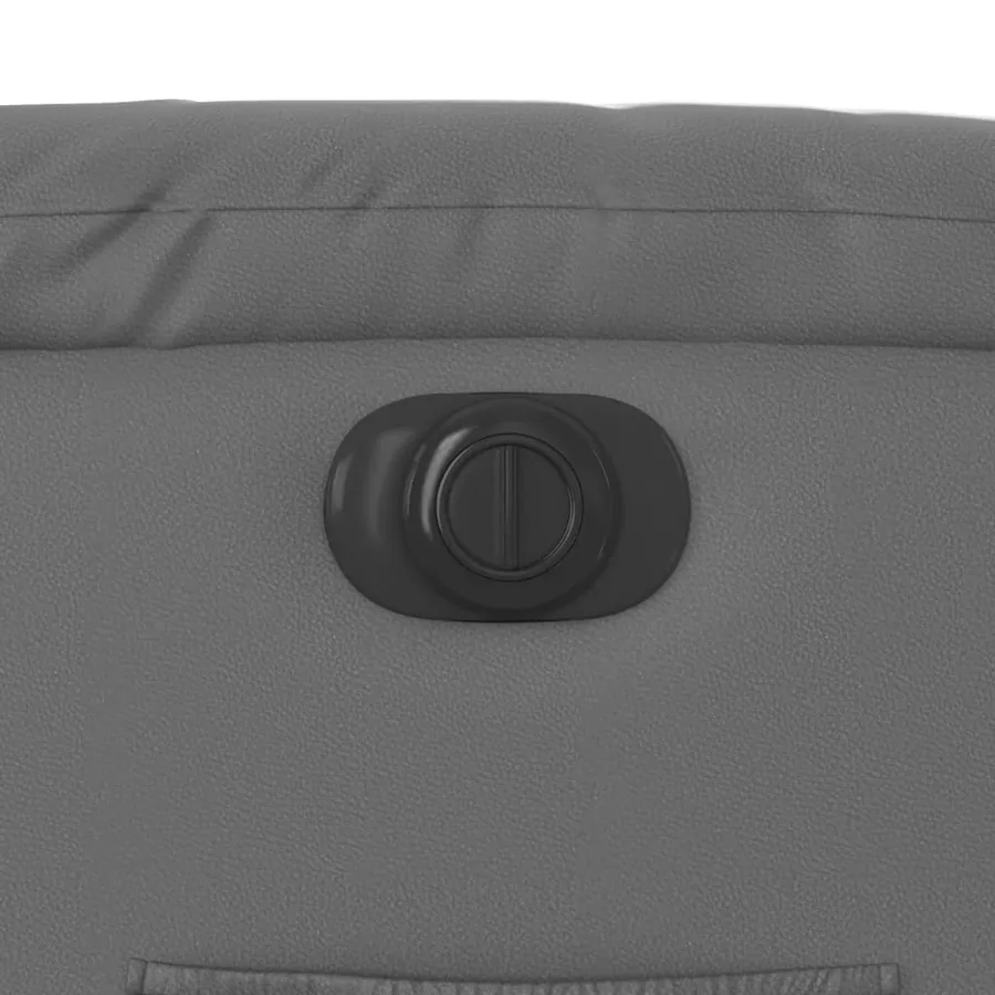 Fauteuil inclinable électrique gris similicuir - 13