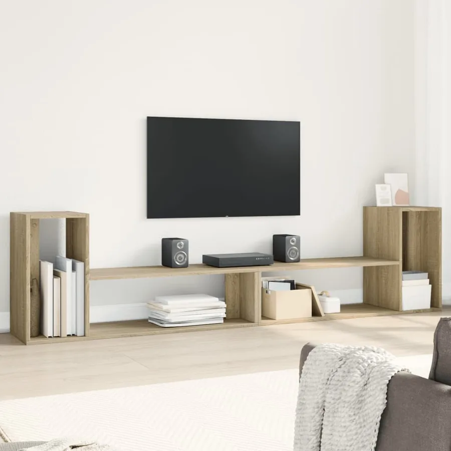 Meuble TV Chêne Sonoma