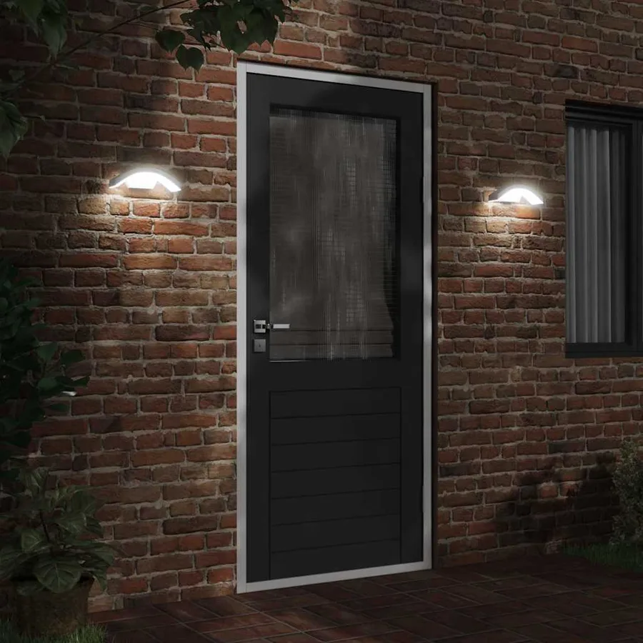 Applique murale LED d'extérieur avec capteurs blanc - 3