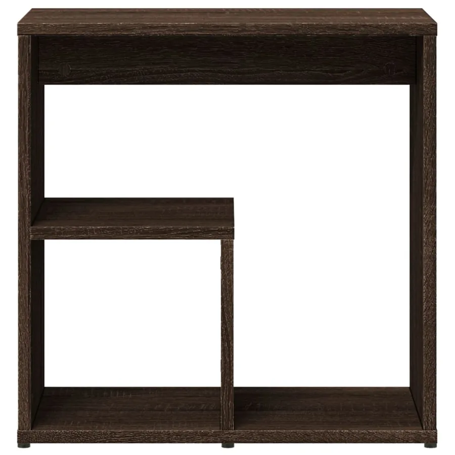 Tables d'appoint 2 pcs chêne marron 50x30x50 cm bois ingénierie - 6