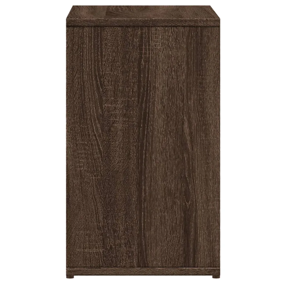 Tables d'appoint 2 pcs chêne marron 50x30x50 cm bois ingénierie - 7