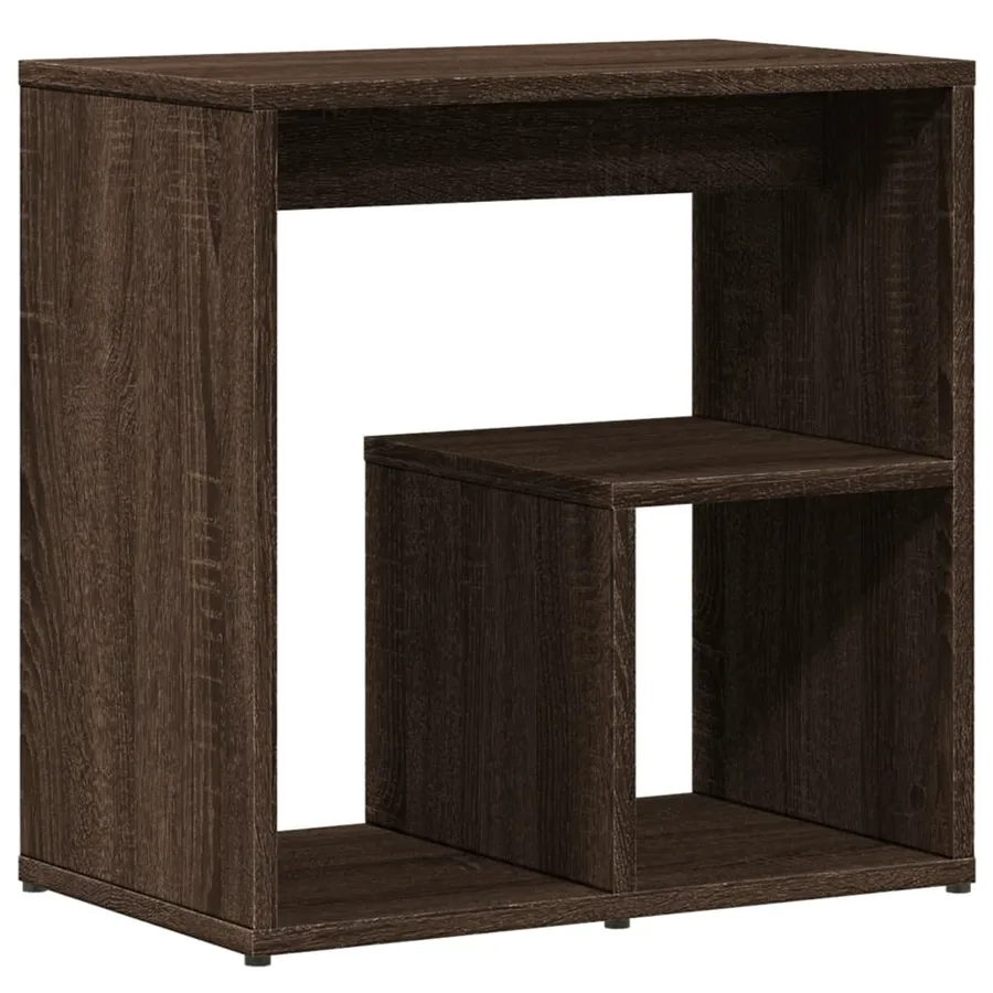Tables d'appoint 2 pcs chêne marron 50x30x50 cm bois ingénierie - 8