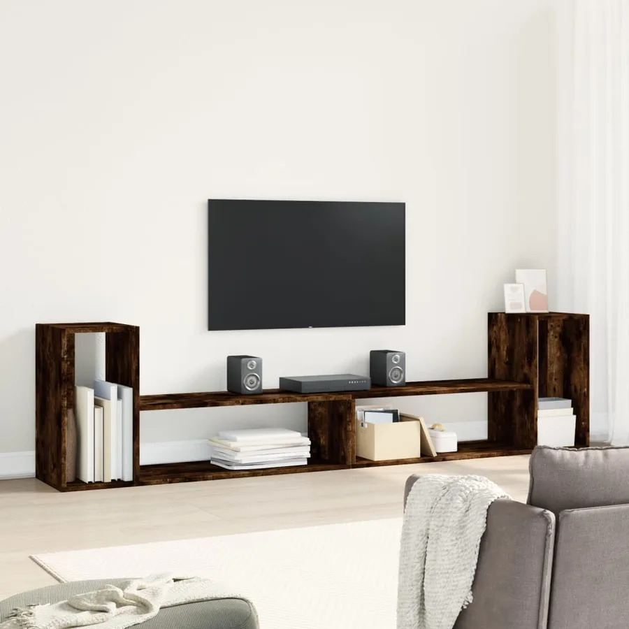 Meuble TV Chêne fumé - 3
