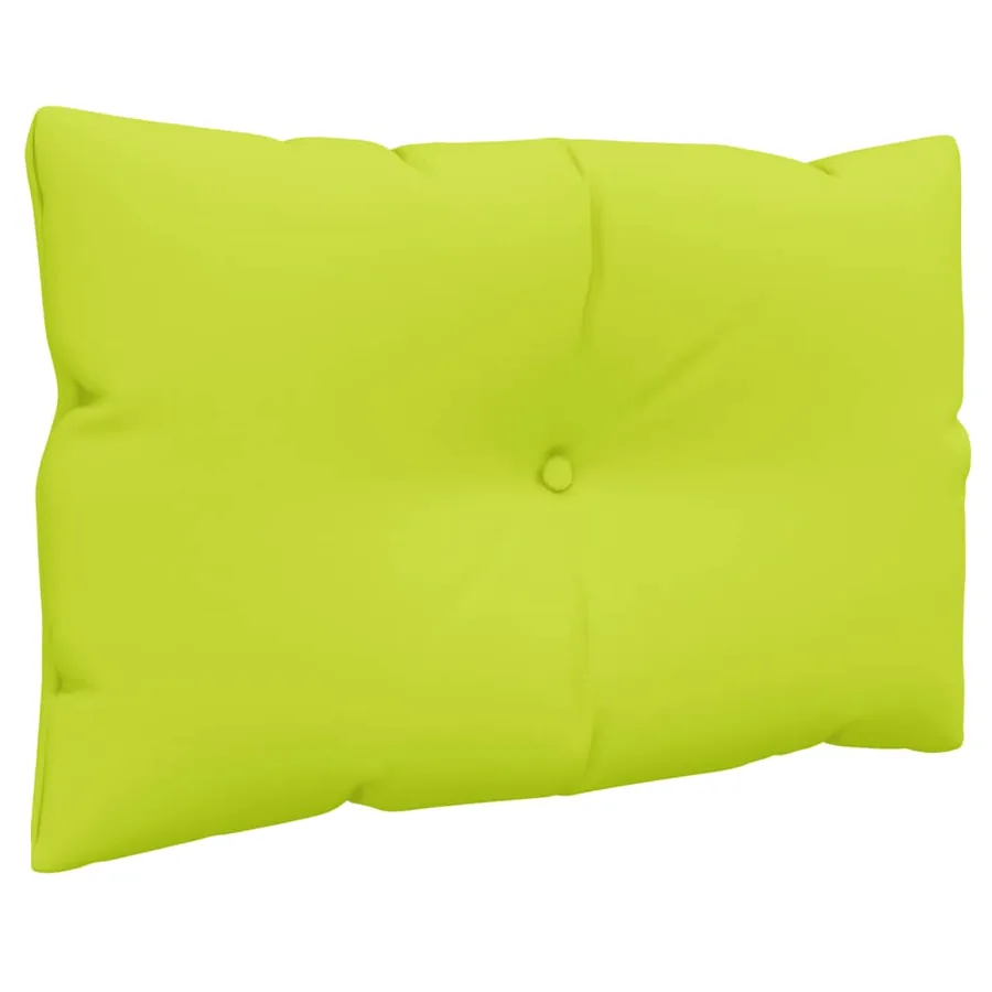 Coussins de palette lot de 3 vert vif tissu - 7
