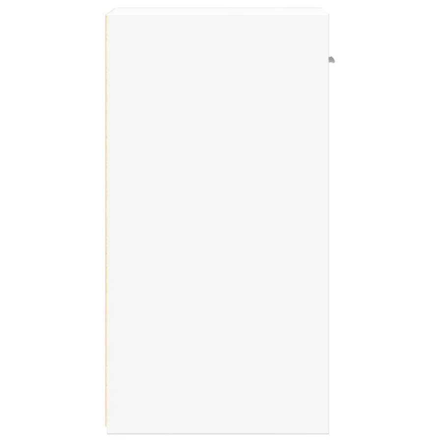 Tables de chevet 2 pcs blanc 35x34x65 cm bois d'ingénierie - 7