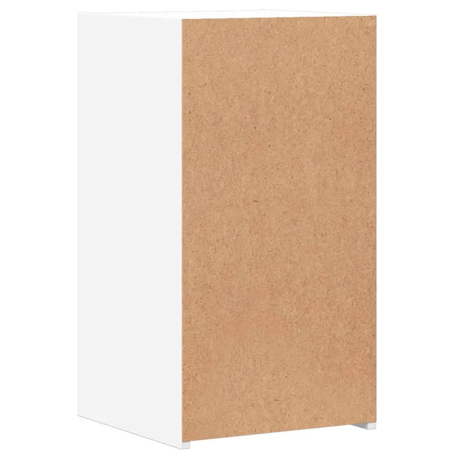 Tables de chevet 2 pcs blanc 35x34x65 cm bois d'ingénierie - 8