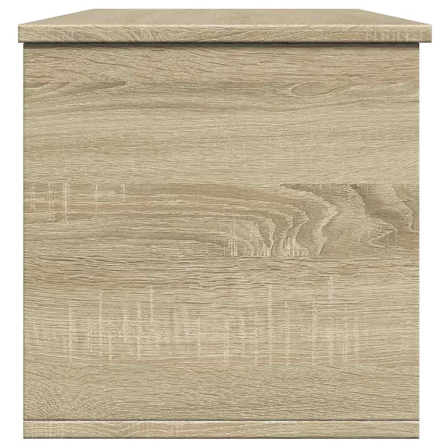 Boîte de rangement chêne sonoma 102x35x35 cm bois d'ingénierie - 5