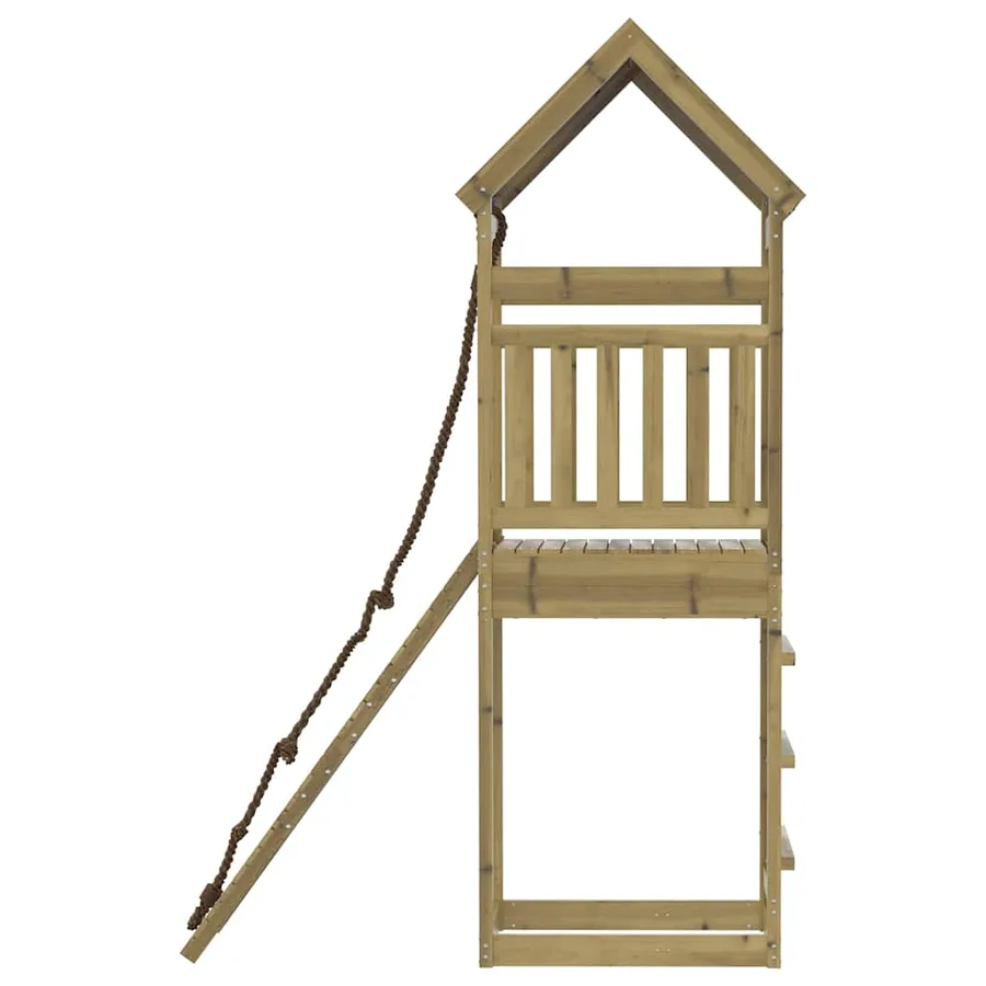 Aire de jeux d'extérieur bois de pin imprégné - 5