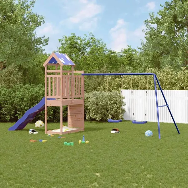 Aire de jeux d'extérieur bois massif de douglas