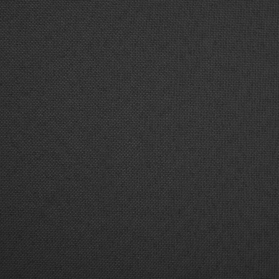 Tabourets de rangement pliables lot de 2 noir Faux lin - 8