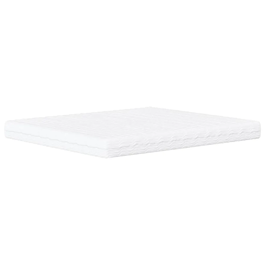 Lit avec matelas gris clair 200x200 cm velours - 8