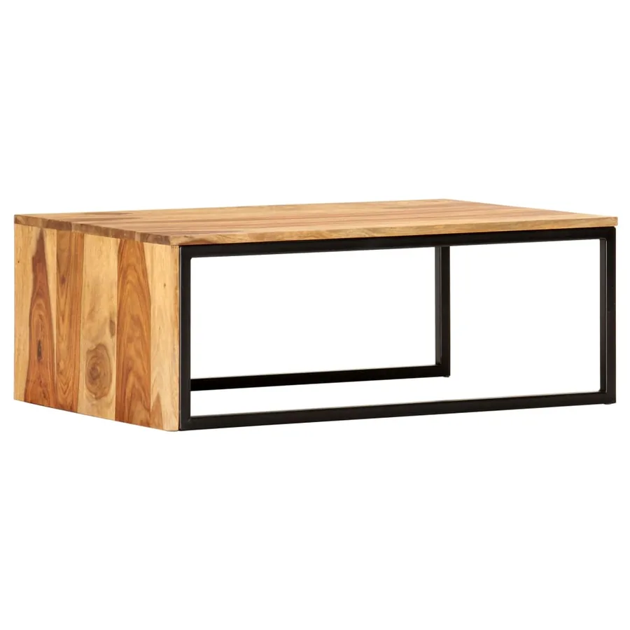 Tables gigognes 2 pcs Bois solide - 5