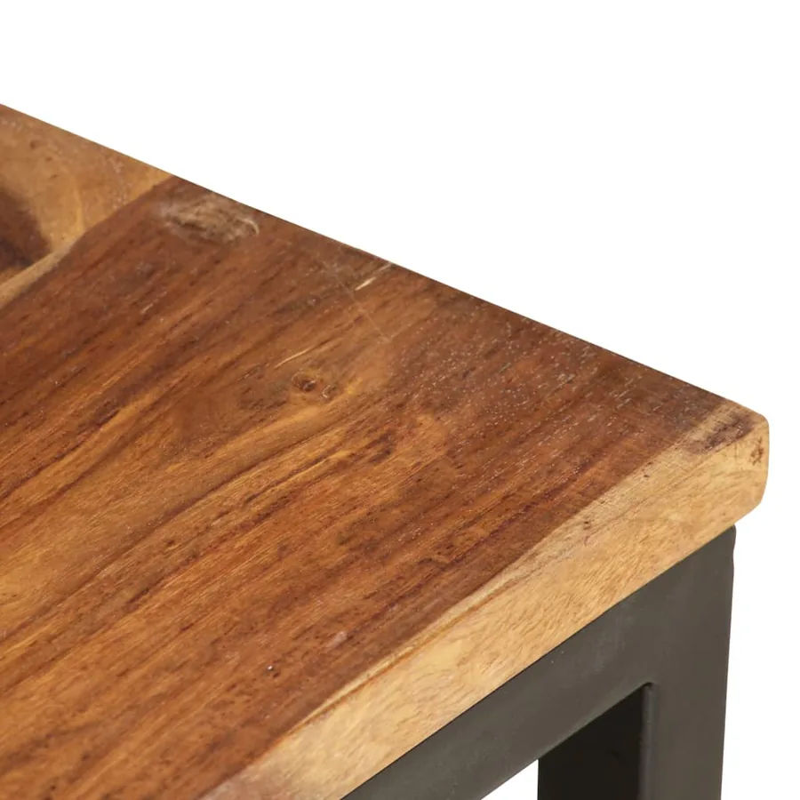Tables gigognes 2 pcs Bois solide - 8
