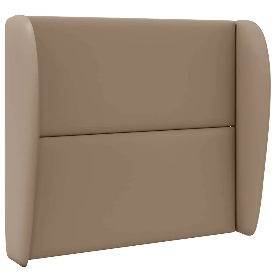 Oreille de tête de lit Marron 80 x 23 x 6 cm PVC - 3