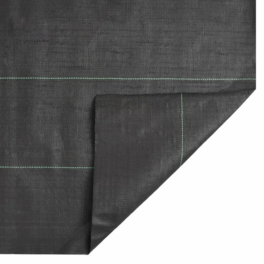 Membrane anti-mauvaises herbes noir 2x25 m PP - 7