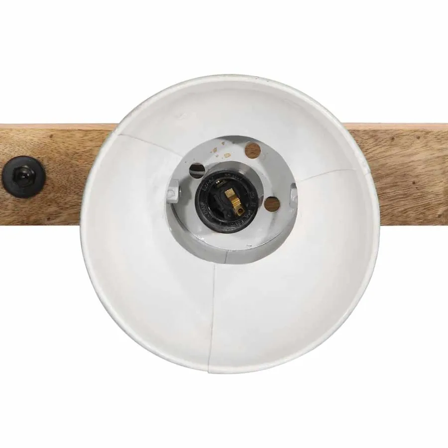 Lampe murale 25 W bleu délavé 90x25 cm E27 - 4