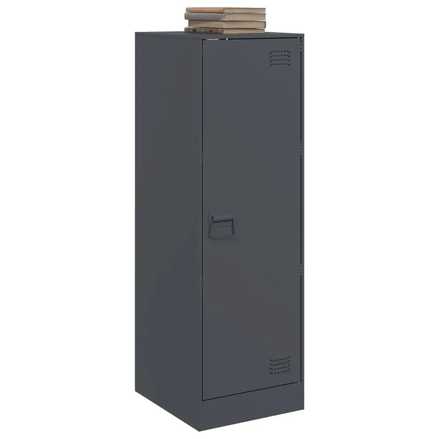 Buffet anthracite 34,5x39x107 cm acier - 4