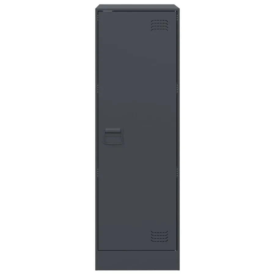 Buffet anthracite 34,5x39x107 cm acier - 6