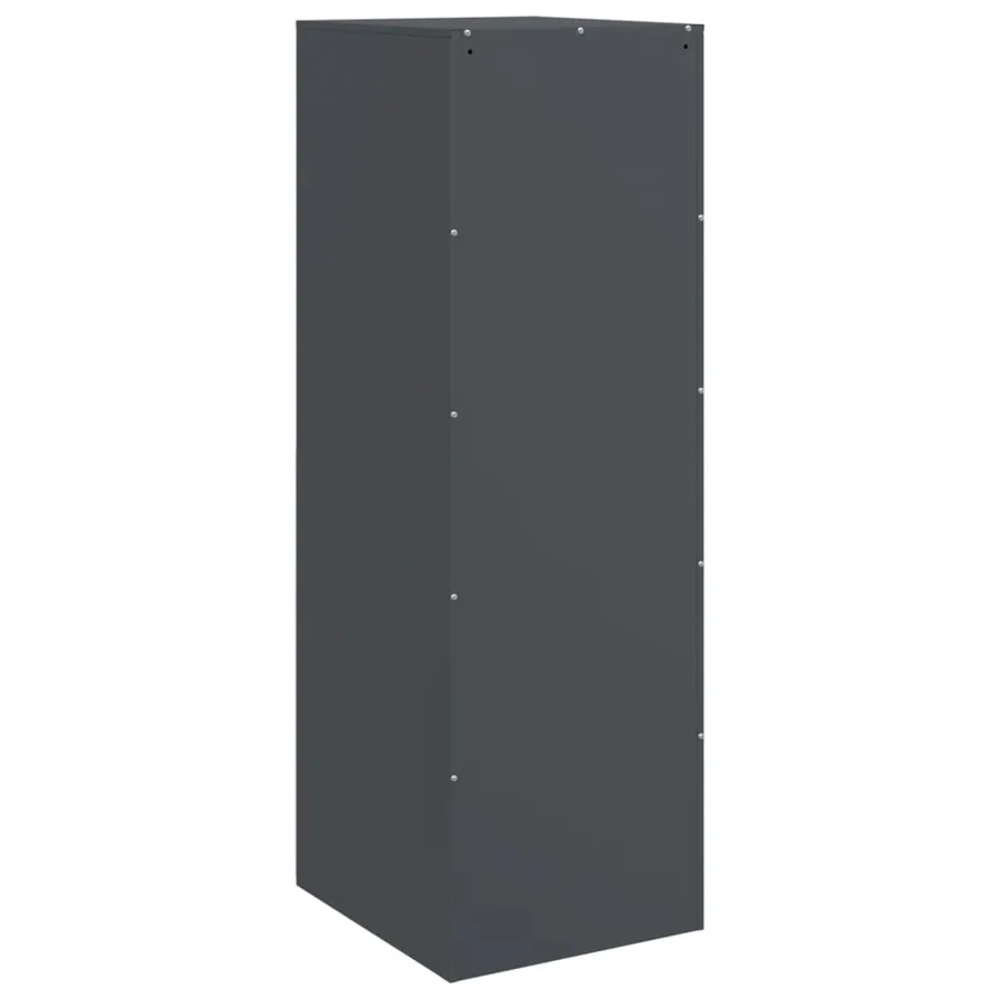 Buffet anthracite 34,5x39x107 cm acier - 9