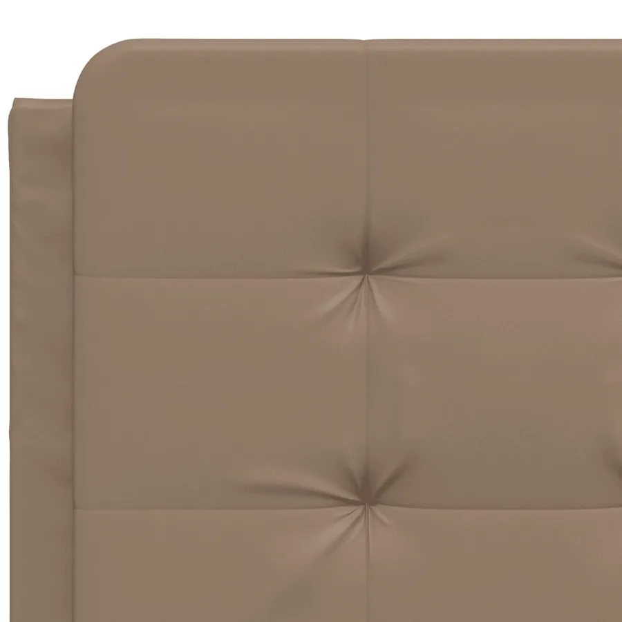 Lit avec matelas Zadar cappuccino 160x200 cm similicuir - 7