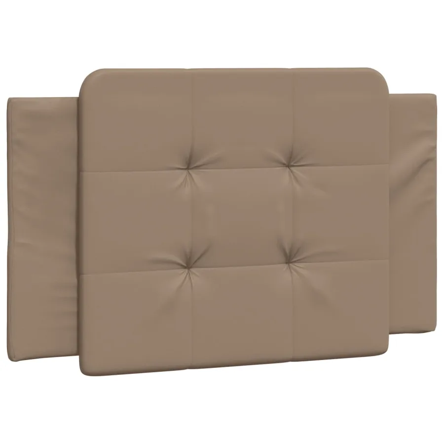 Cadre de lit sans matelas Zadar cappuccino 100x200 cm similicuir - 5