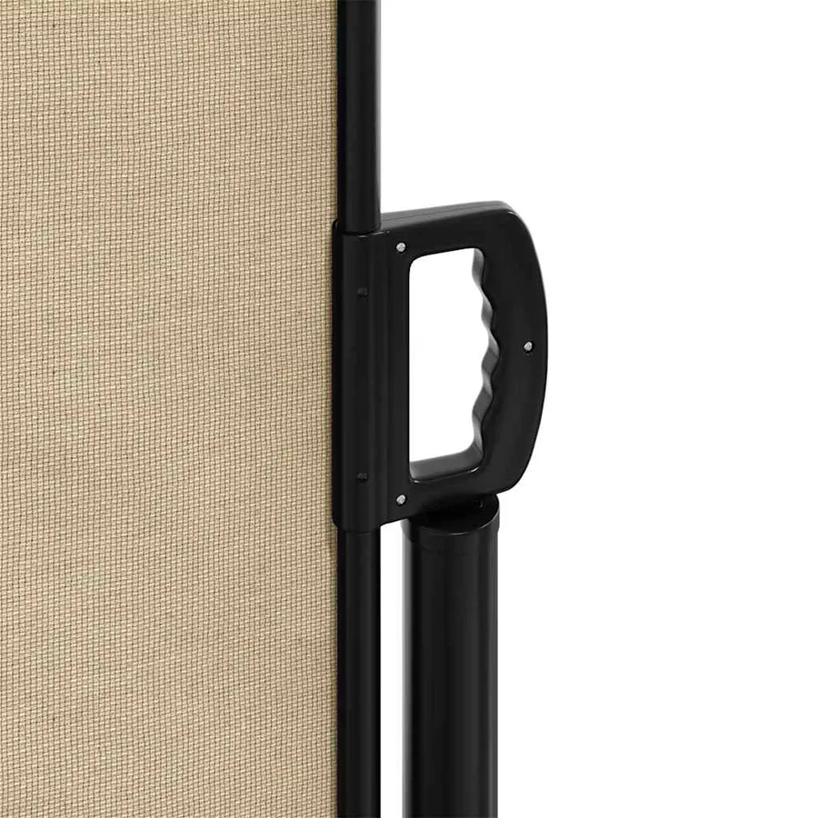 Auvent latéral rétractable beige 200x500 cm - 8