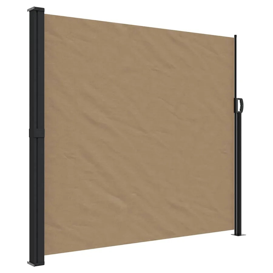 Auvent latéral rétractable taupe 180x300 cm - 2