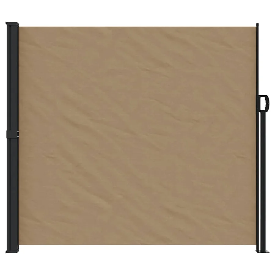 Auvent latéral rétractable taupe 180x300 cm - 3