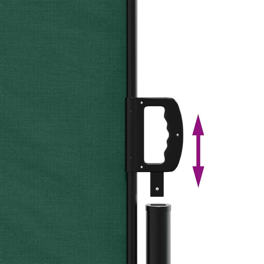 Auvent latéral rétractable vert foncé 170x300 cm - 6