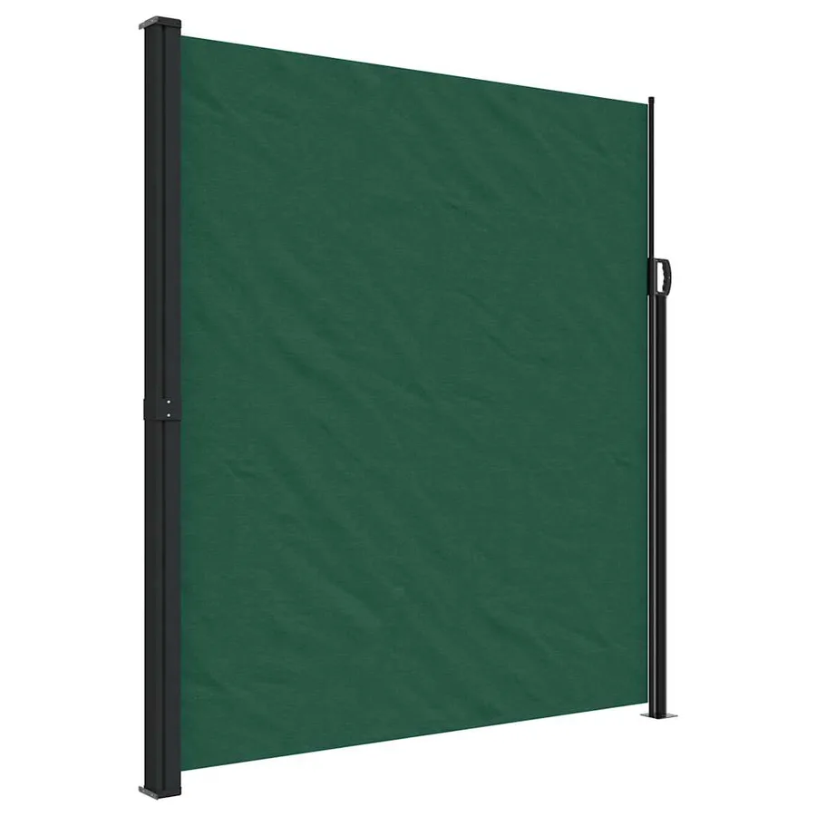 Auvent latéral rétractable vert foncé 220x300 cm - 2