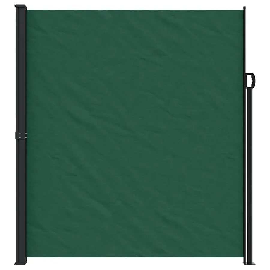 Auvent latéral rétractable vert foncé 220x300 cm - 3