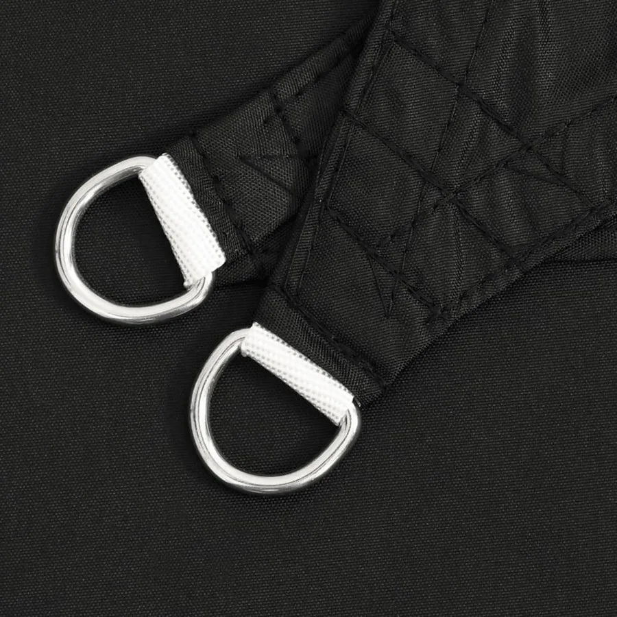 Voile d'ombrage noir 2x2x2 m 100 % polyester oxford - 5