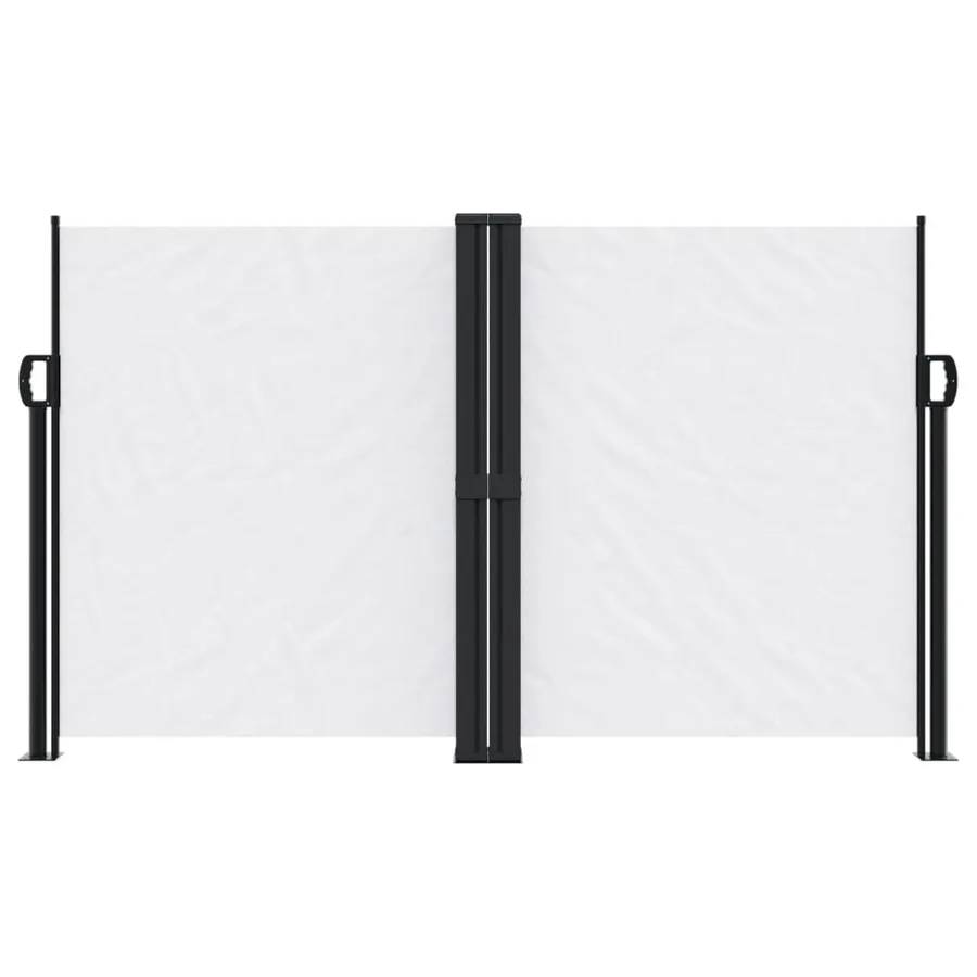 Auvent latéral rétractable blanc 140x1000 cm - 3