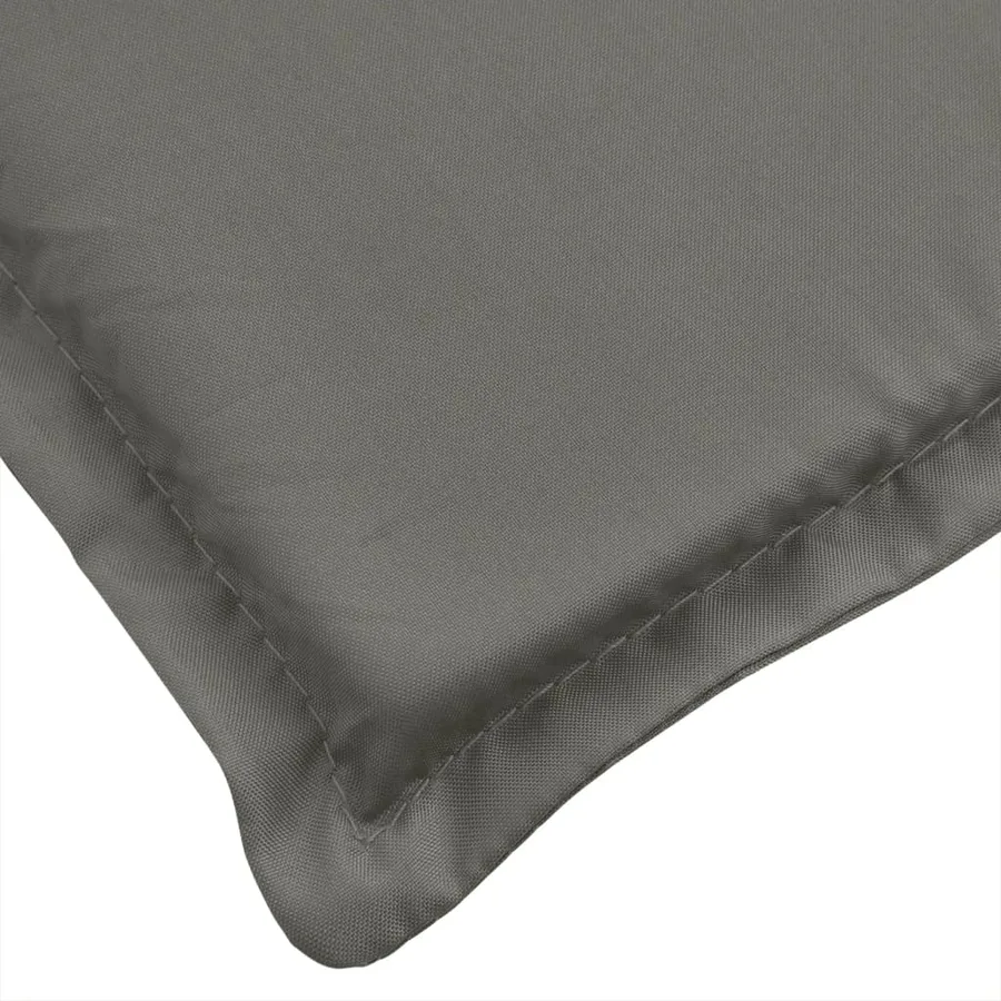 Coussins de chaise à dossier bas lot de 6 gris foncé mélangé - 9