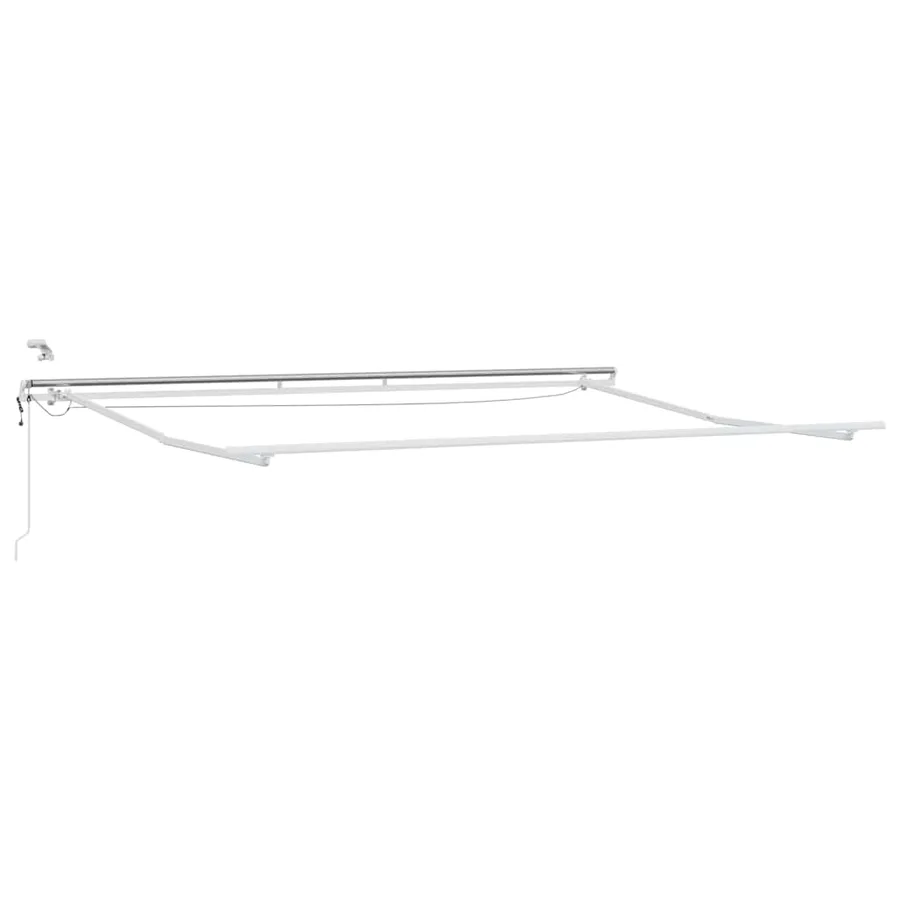 Auvent rétractable automatique avec LED anthracite et blanc - 7