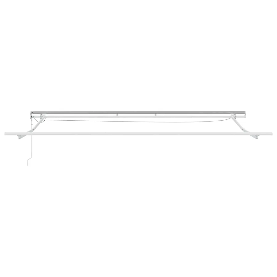 Auvent rétractable automatique avec LED anthracite et blanc - 9