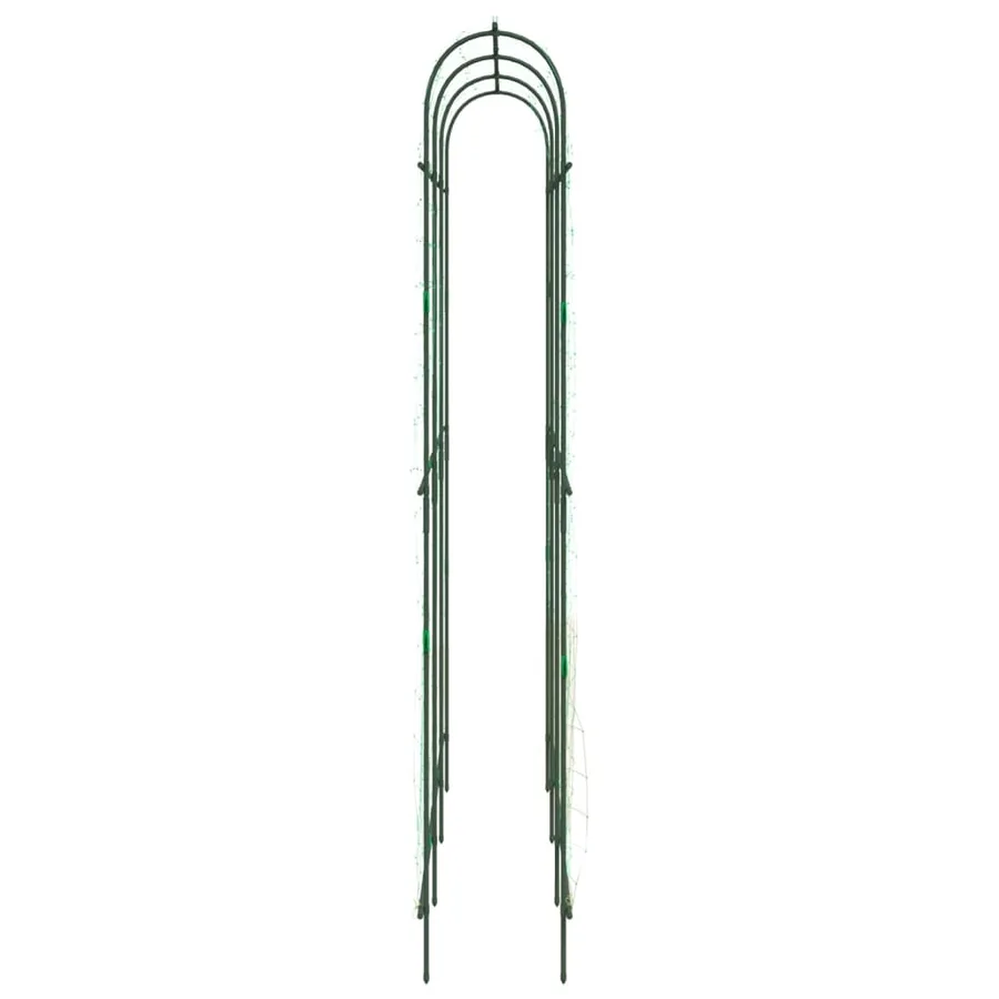 Treillis de jardin pour plantes grimpantes 3 pcs forme en U - 6