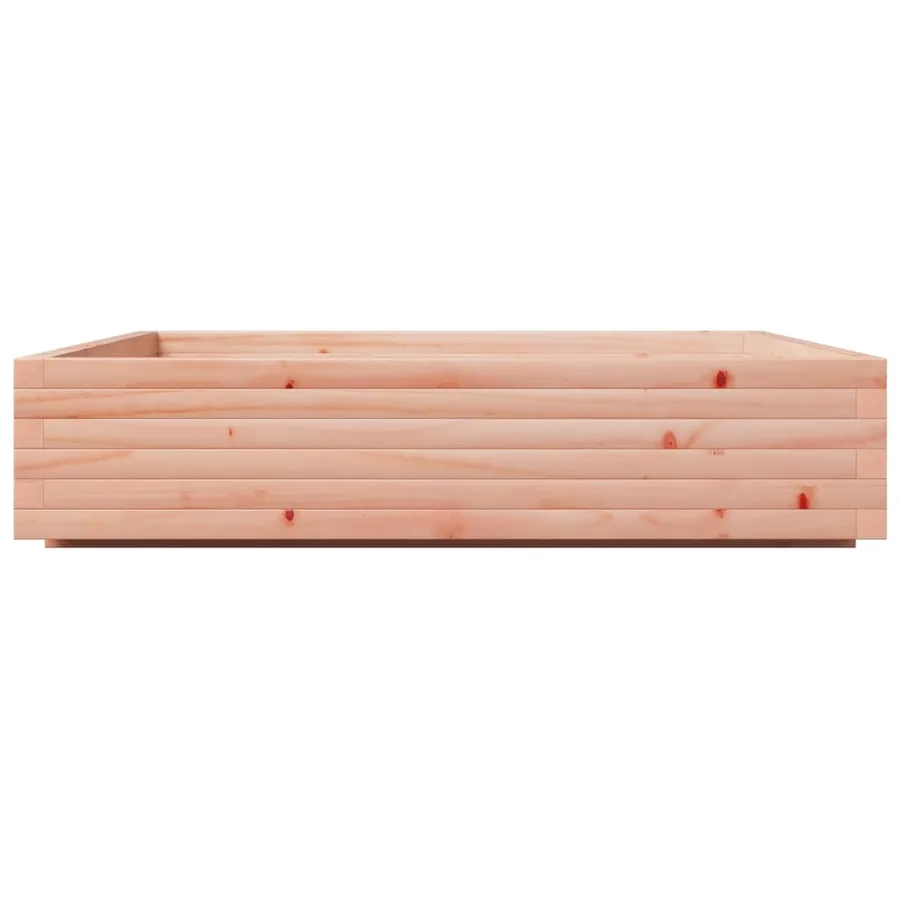 Jardinière 110x110x26,5 cm bois massif de douglas - 6
