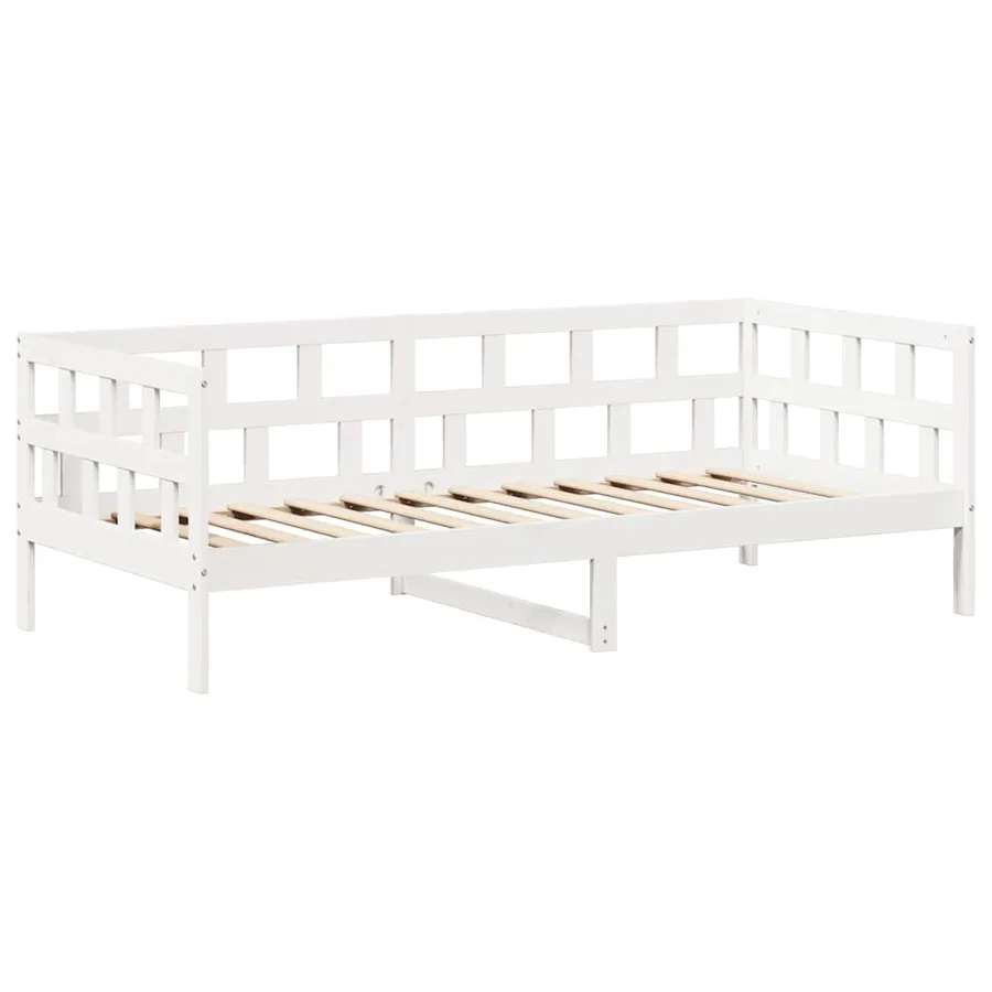 Ensemble de lit de jour avec toit 80x200 cm bois de pin massif - 6