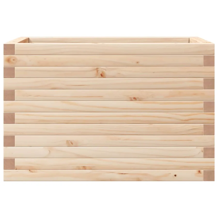 Jardinière 70x40x45,5 cm bois de pin massif - 5