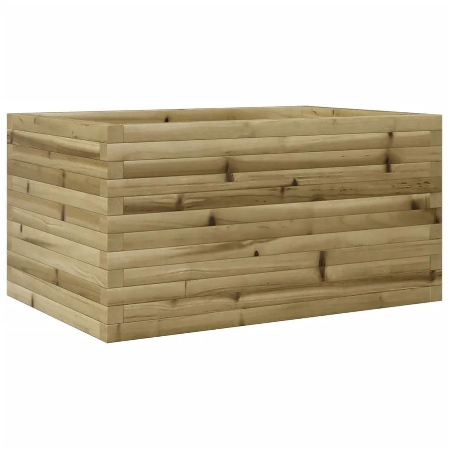 Jardinière 90x60x45,5 cm bois de pin imprégné - 2