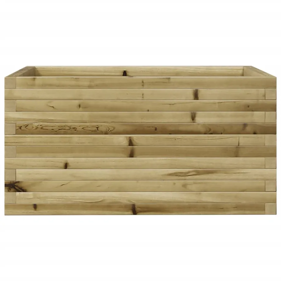 Jardinière 90x60x45,5 cm bois de pin imprégné - 5