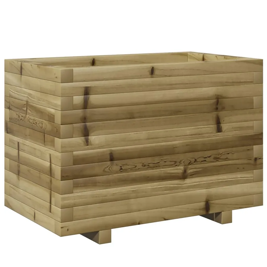 Jardinière 70x40x49,5 cm bois de pin imprégné - 2