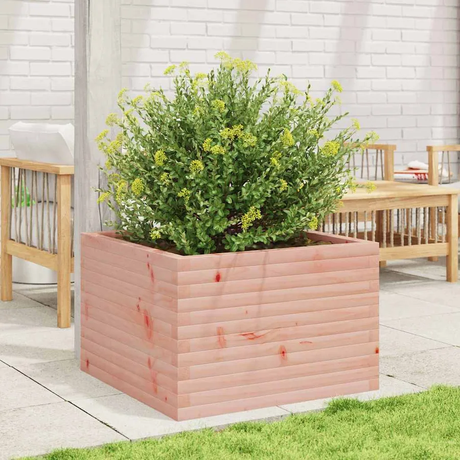 Jardinière 70x70x45,5 cm bois massif de douglas - 3
